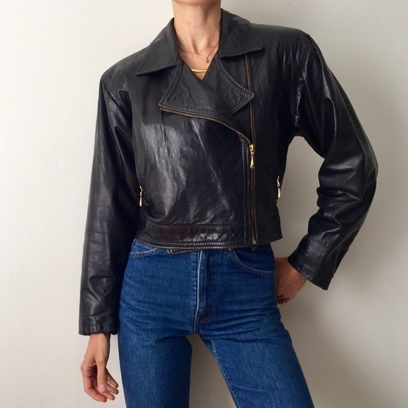 Vintage Leather Jacket - Picture 3 of 9